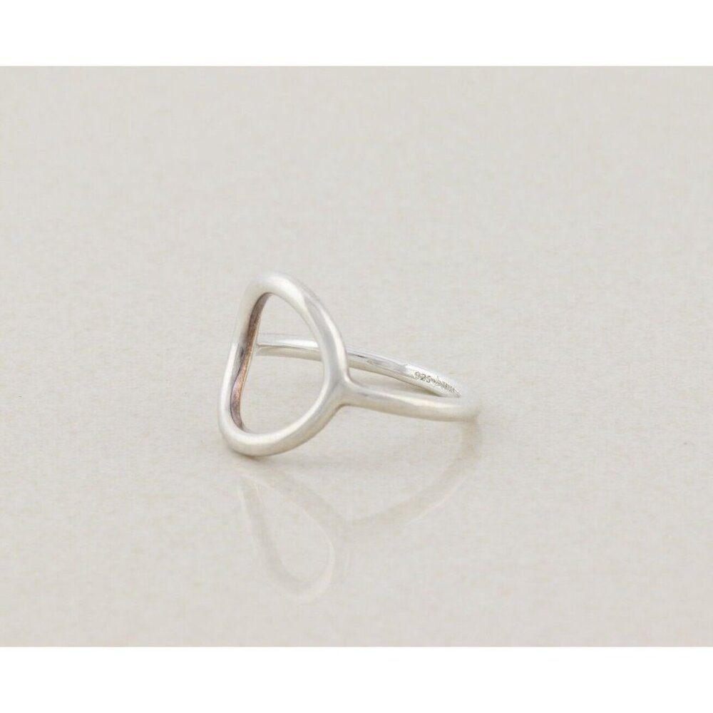 Sterling Silver Open Circle Ring Size 10 Silpada - Picture 6 of 7